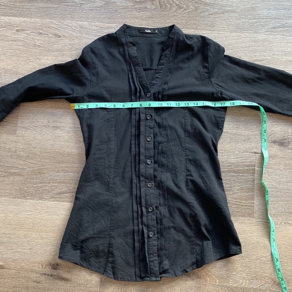 Papaya black blouse - Picture 8 of 9